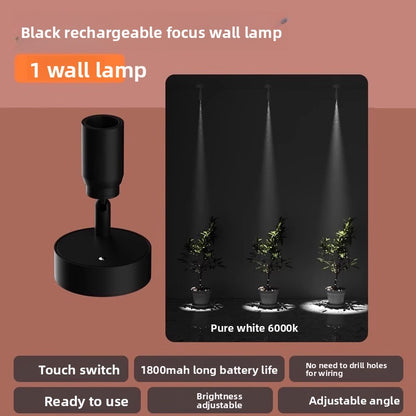 Magnetic No-Drill Spotlight