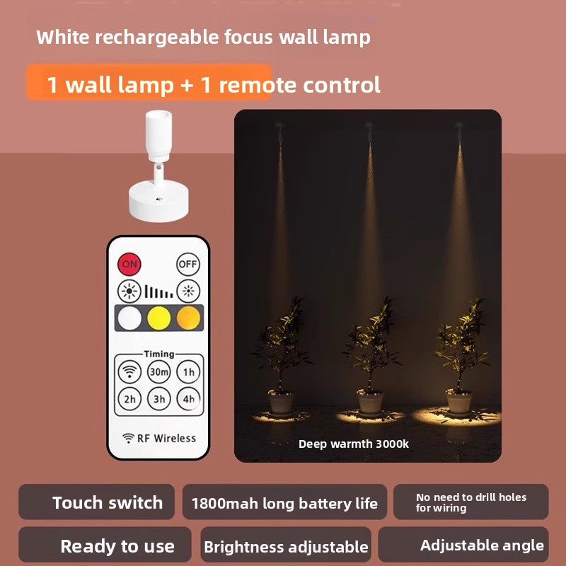 Magnetic No-Drill Spotlight