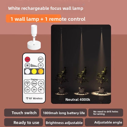 Magnetic No-Drill Spotlight