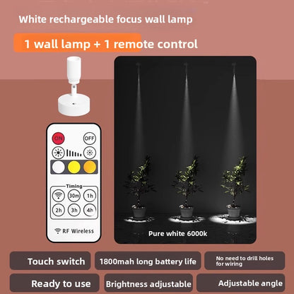 Magnetic No-Drill Spotlight