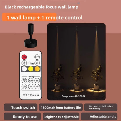 Magnetic No-Drill Spotlight