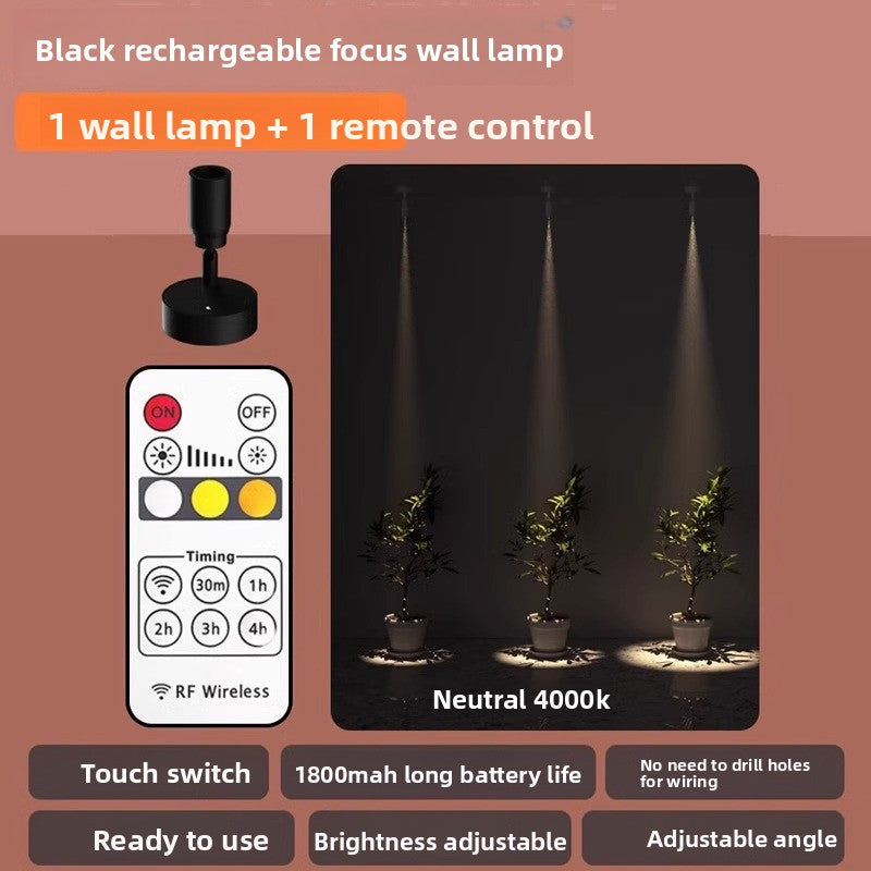 Magnetic No-Drill Spotlight