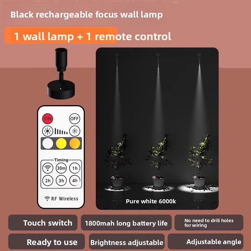 Magnetic No-Drill Spotlight