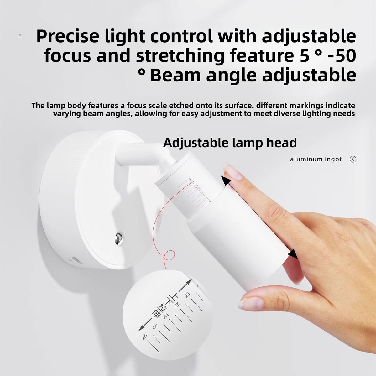 Magnetic No-Drill Spotlight