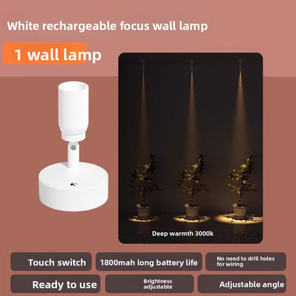 Magnetic No-Drill Spotlight