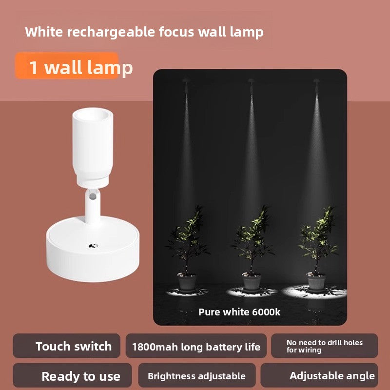 Magnetic No-Drill Spotlight