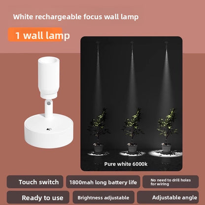 Magnetic No-Drill Spotlight
