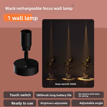 Magnetic No-Drill Spotlight