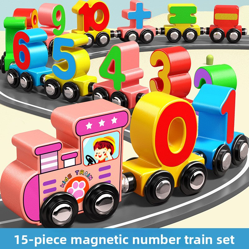 Magnetic Number Toy Train