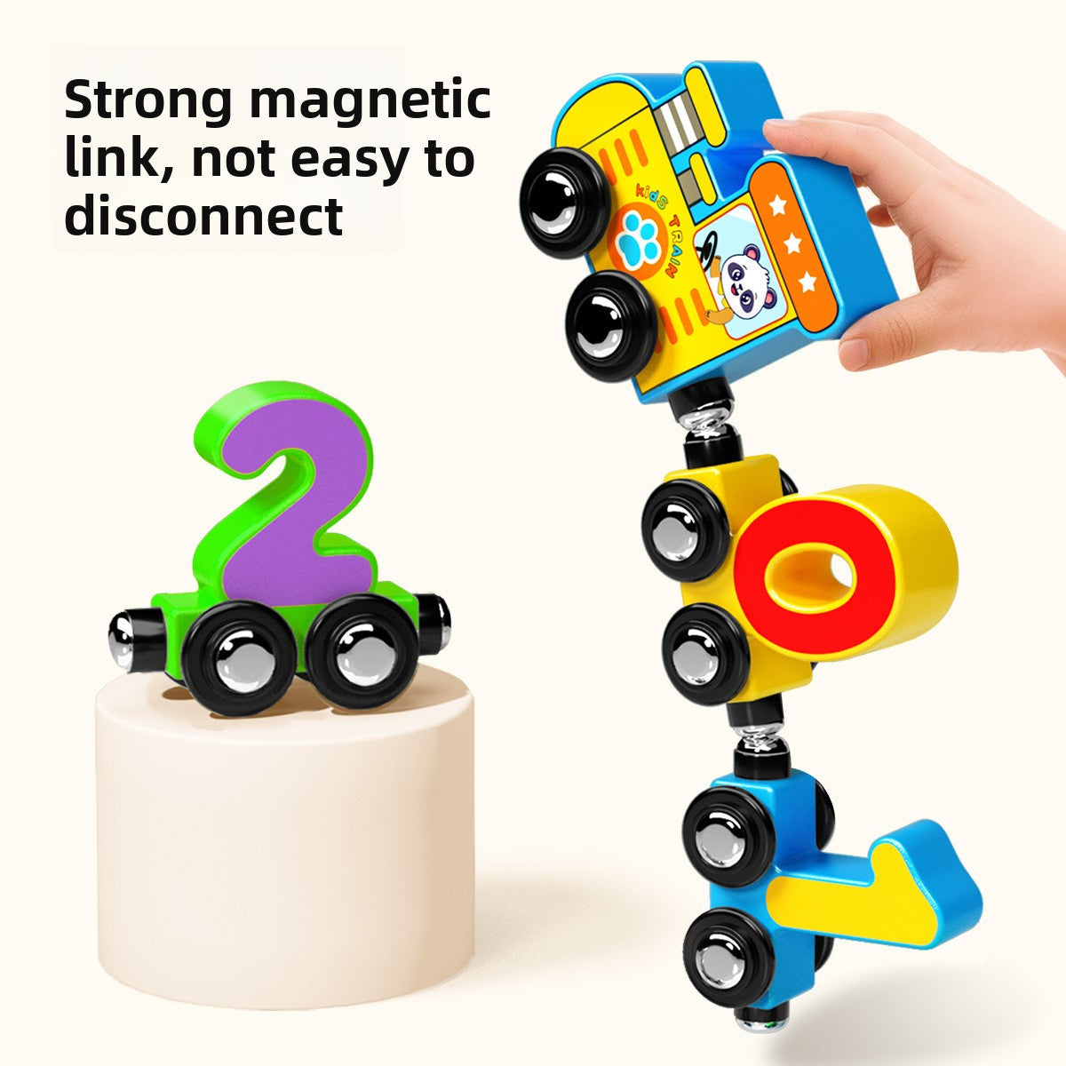 Magnetic Number Toy Train