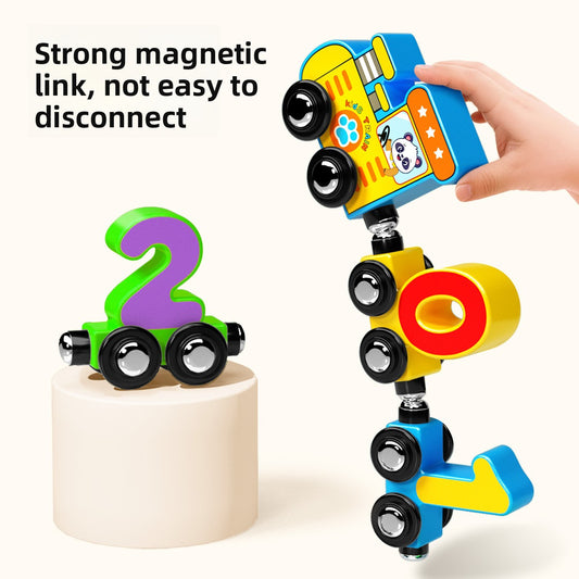Magnetic Number Toy Train
