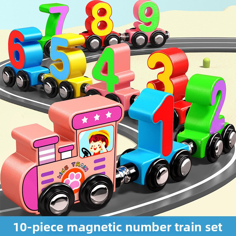 Magnetic Number Toy Train