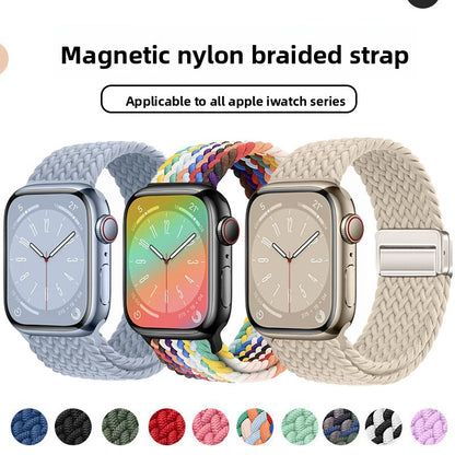 Magnetic Nylon Watch Strap