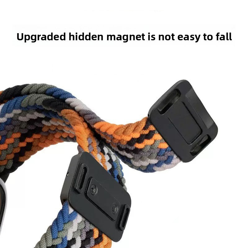 Magnetic Nylon Watch Strap