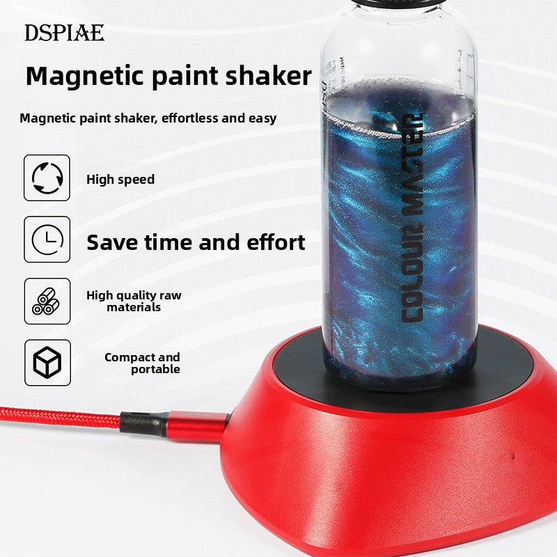 Magnetic paint shaker
