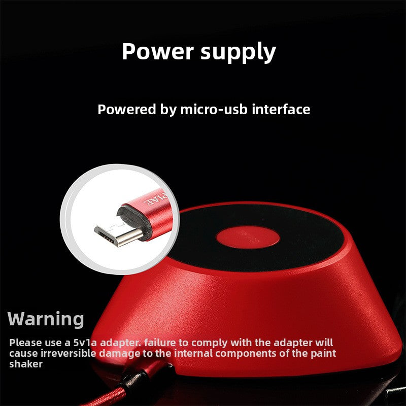 Magnetic paint shaker