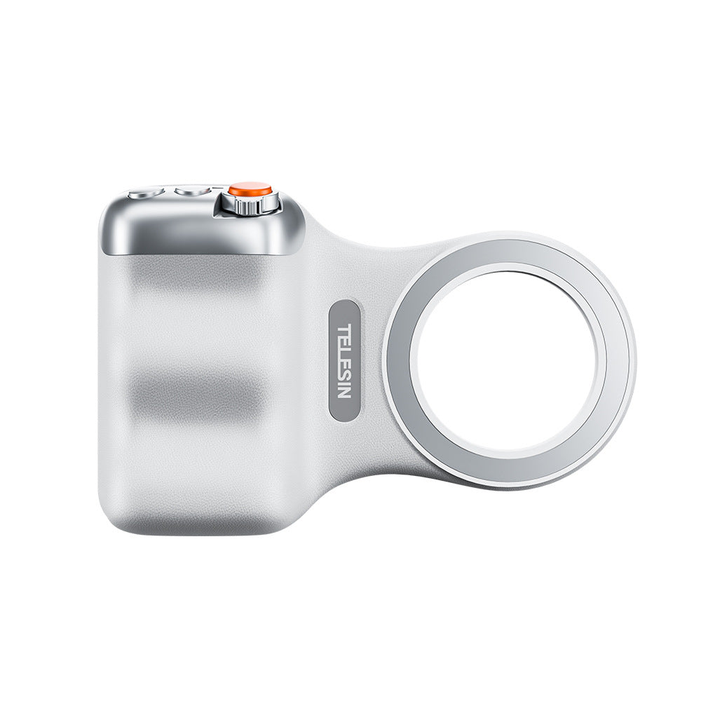 Magnetic Phone Camera Grip with Zoom Control