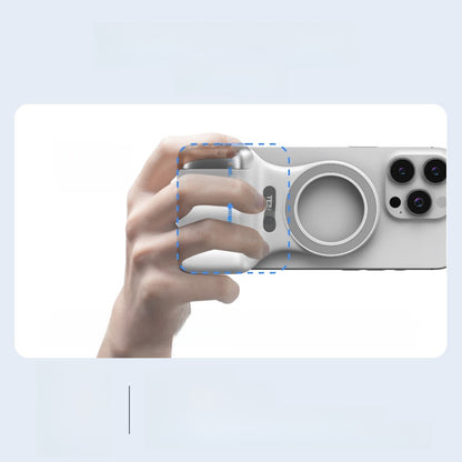 Magnetic Phone Camera Grip with Zoom Control
