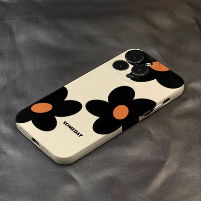Magnetic Phone Case Floral Design for iPhone