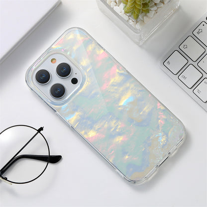 Magnetic Phone Case for iPhone with Glitter Shell Design
