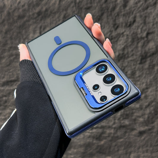 Magnetic Phone Case with Invisible Lens Holder