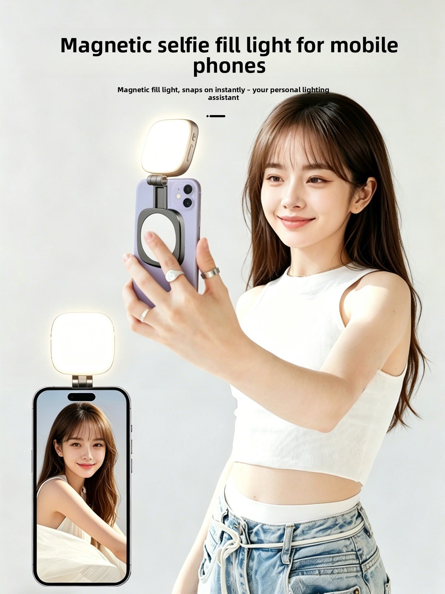 Magnetic Phone Fill Light
