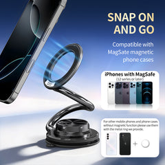 Magnetic mobile phone holder p7 black