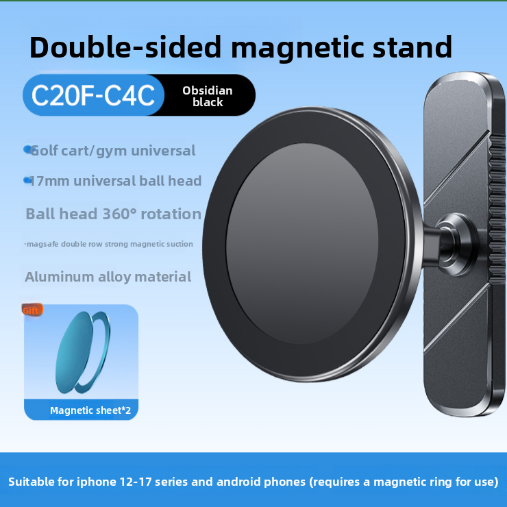 Magnetic Phone Holder with 360 Rotation
