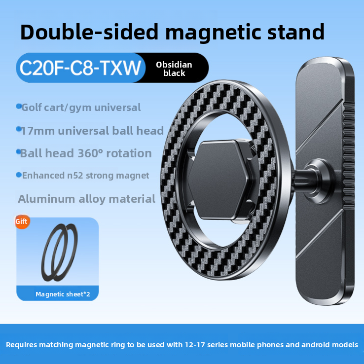 Magnetic Phone Holder with 360 Rotation