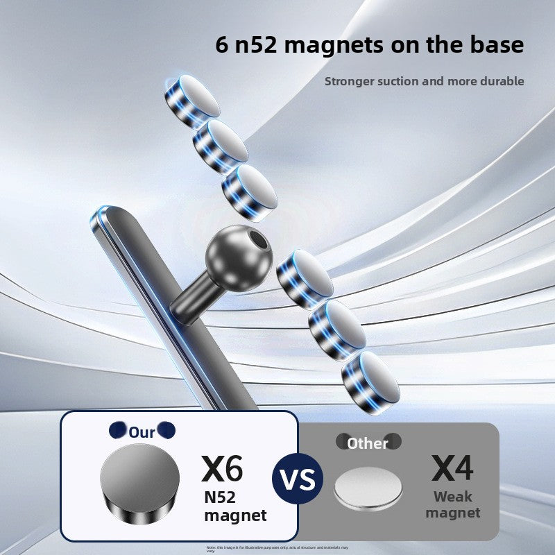 Magnetic Phone Holder with Universal Base
