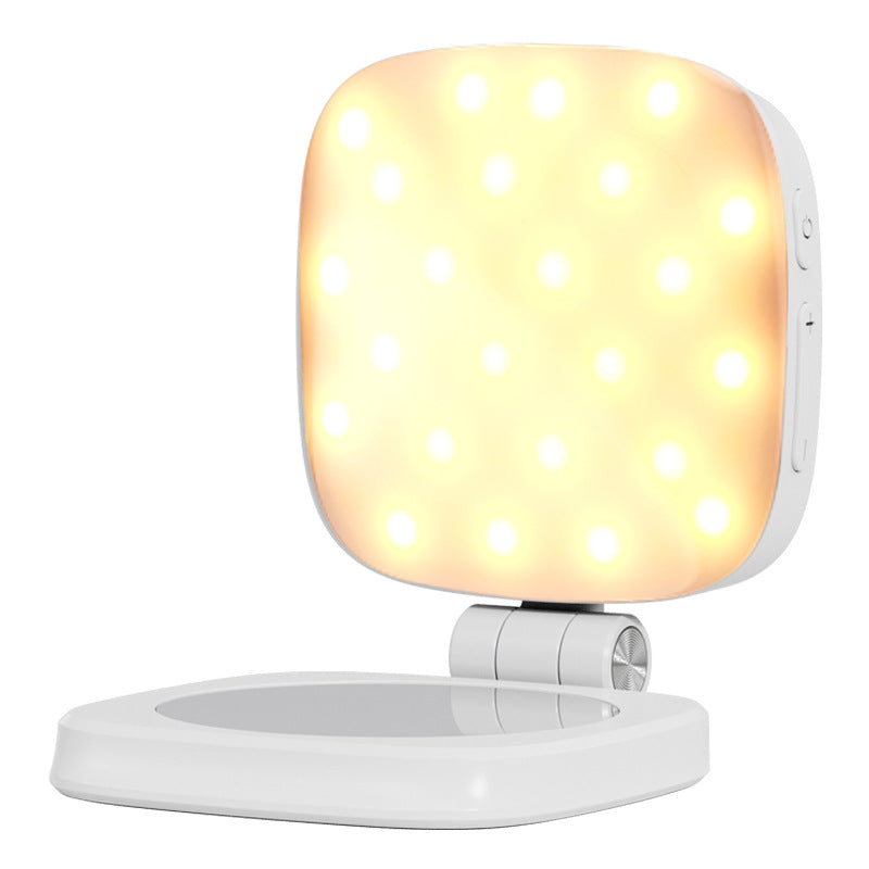 Magnetic phone light enhancer
