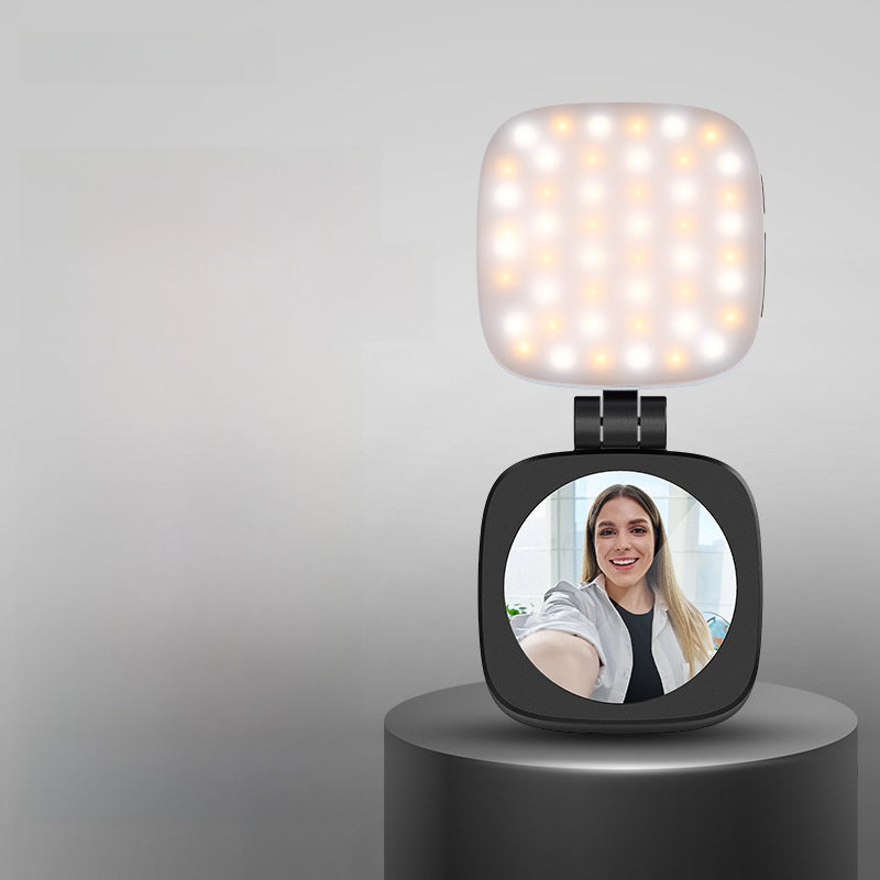 Magnetic phone light enhancer