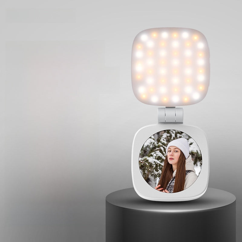Magnetic phone light enhancer