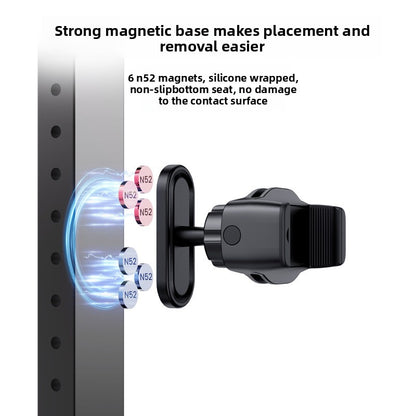 Magnetic Phone Shooting Bracket with Anti-Shake Base