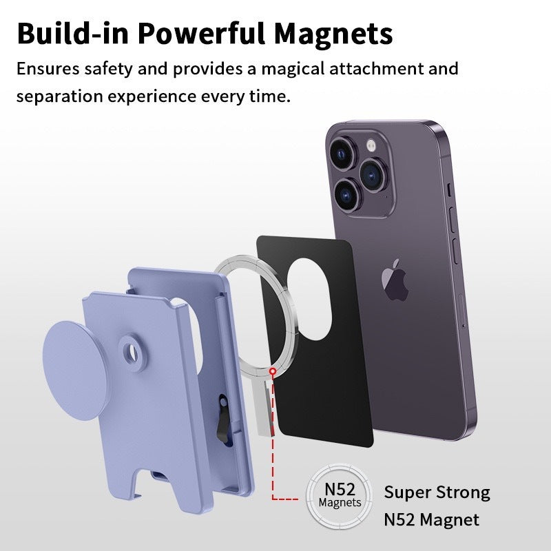 Magnetic phone stand case