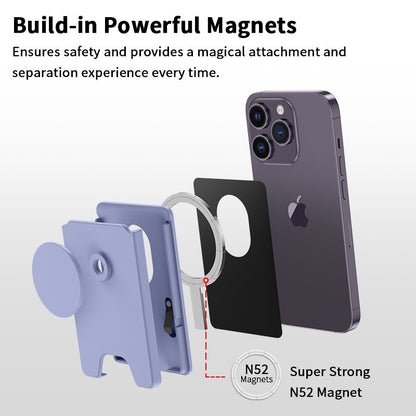 Magnetic phone stand case
