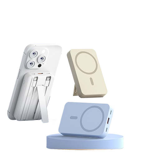 Magnetic Power Bank with Wireless Charging