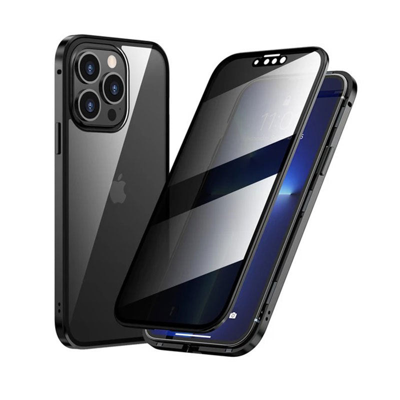 Magnetic Privacy Protection Metal Phone Case