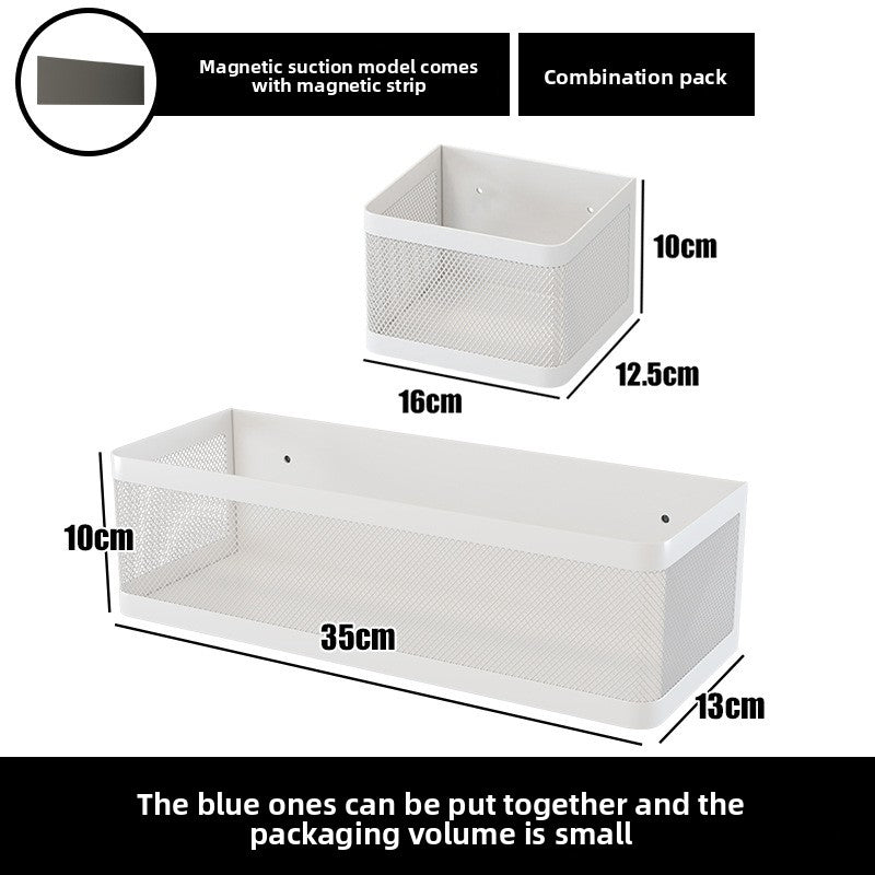 Magnetic Refrigerator Side Storage Basket