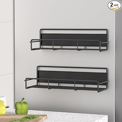 Magnetic Refrigerator Side Storage Rack