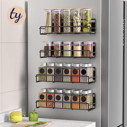 Magnetic Refrigerator Side Storage Rack