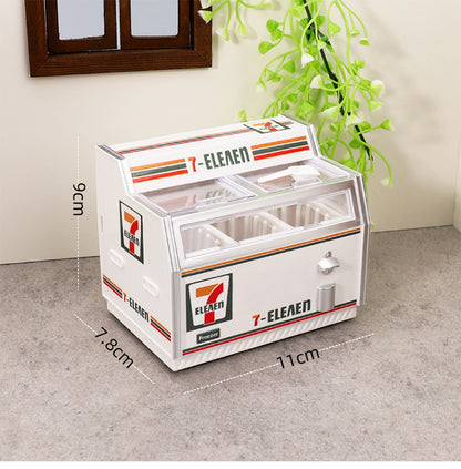 Magnetic refrigerator stick horizontal simulation freezer