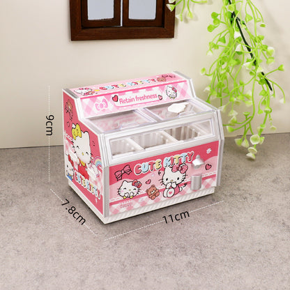 Magnetic refrigerator stick horizontal simulation freezer
