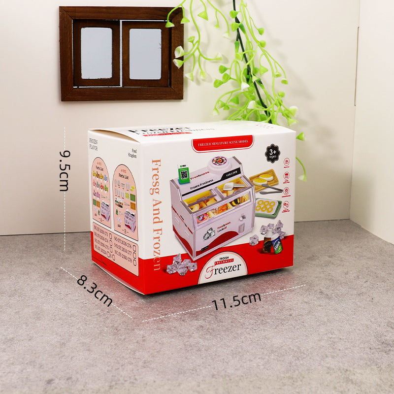 Magnetic refrigerator stick horizontal simulation freezer