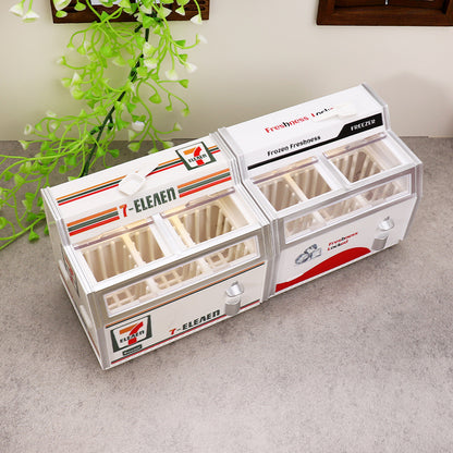 Magnetic refrigerator stick horizontal simulation freezer