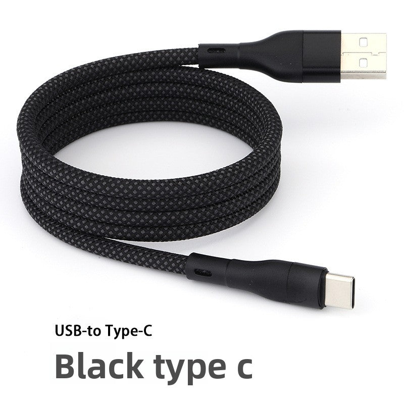 Magnetic Retractable Charging Cable for Fast Charging