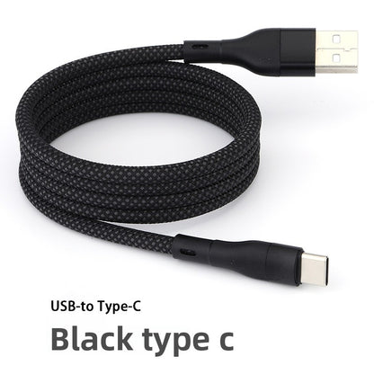 Magnetic Retractable Charging Cable for Fast Charging