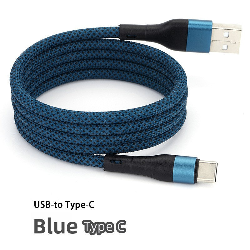 Magnetic Retractable Charging Cable for Fast Charging