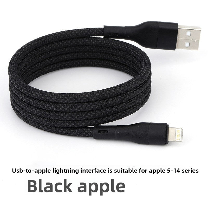 Magnetic Retractable Charging Cable for Fast Charging
