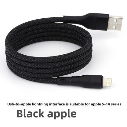 Magnetic Retractable Charging Cable for Fast Charging